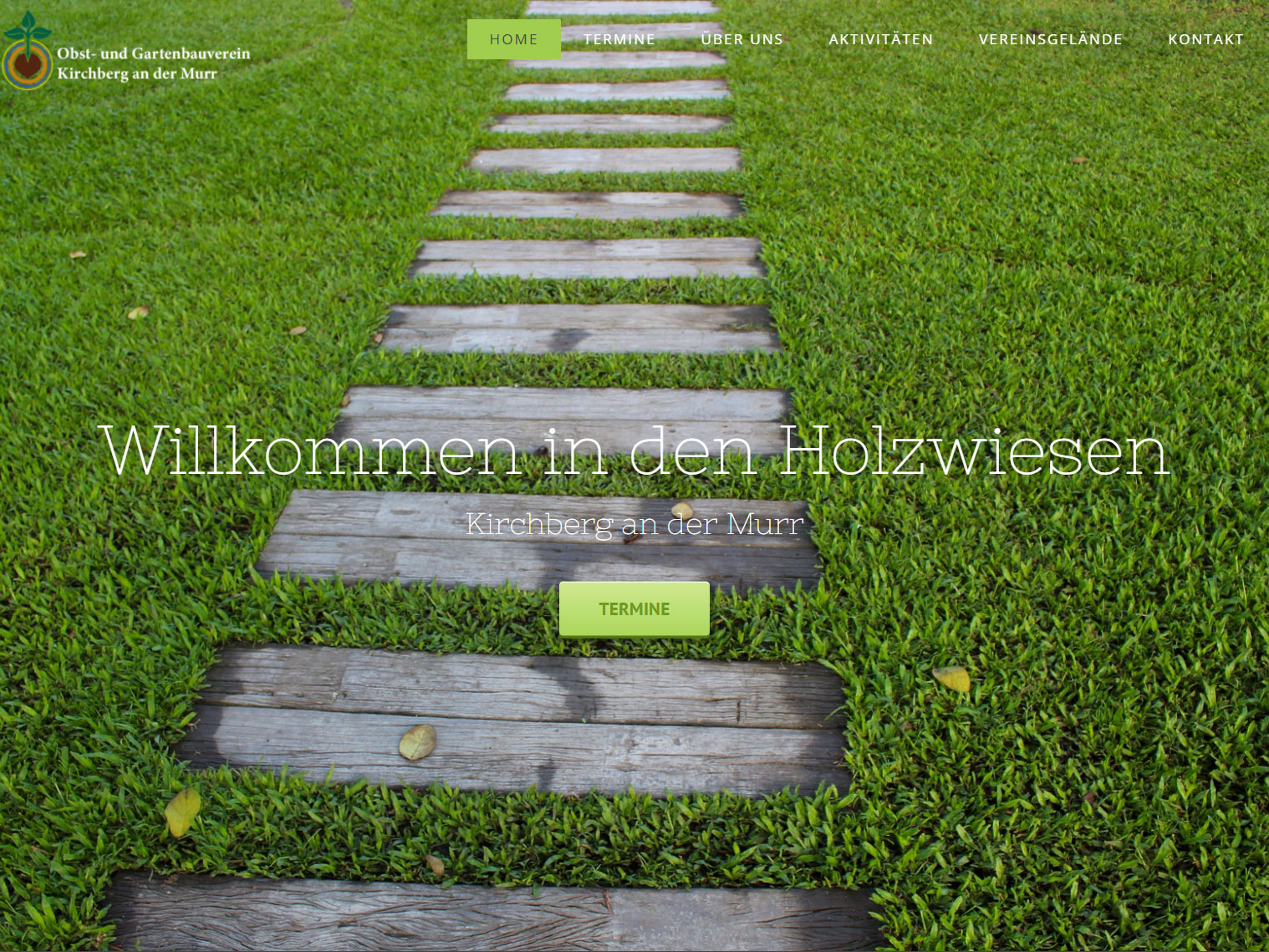 homepage webdesign website